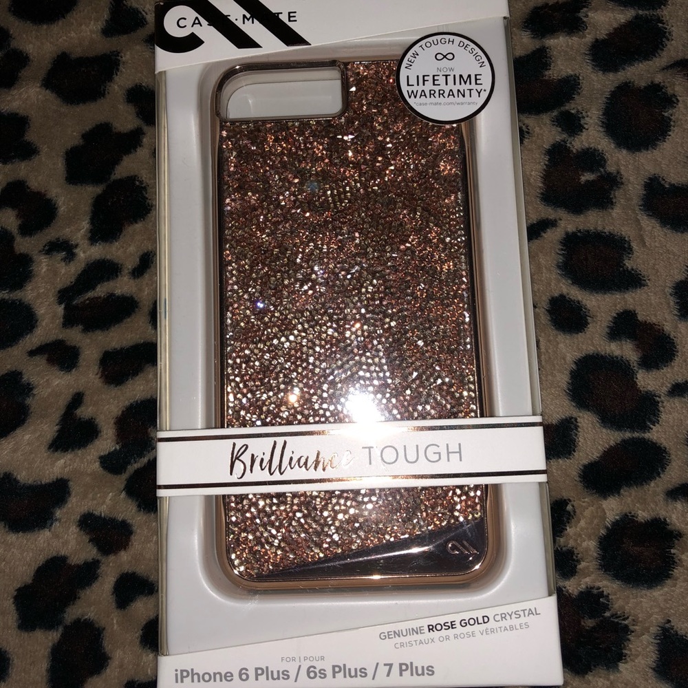 Rose Gold case for IPhone 6s Plus/ 6plus/7 plus